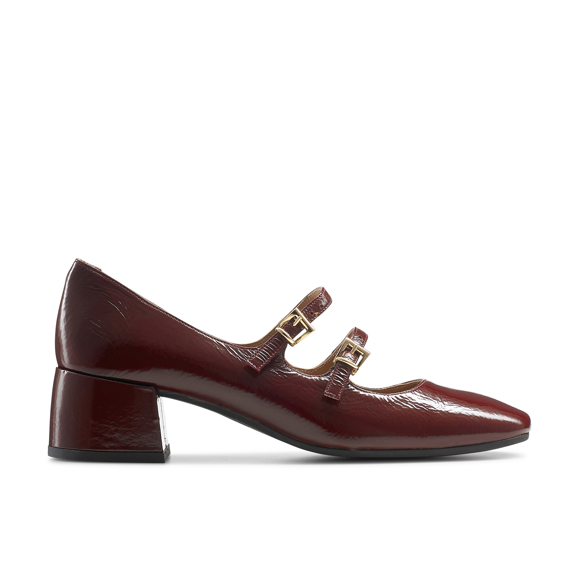 Russell and Bromley Jane heels in brown