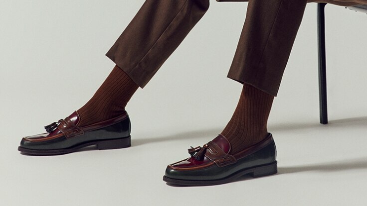 cheap russell and bromley loafers