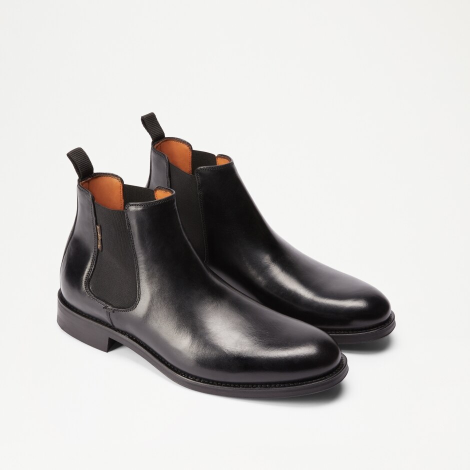 GUILDFORD Chelsea Boot in Black Leather Russell & Bromley