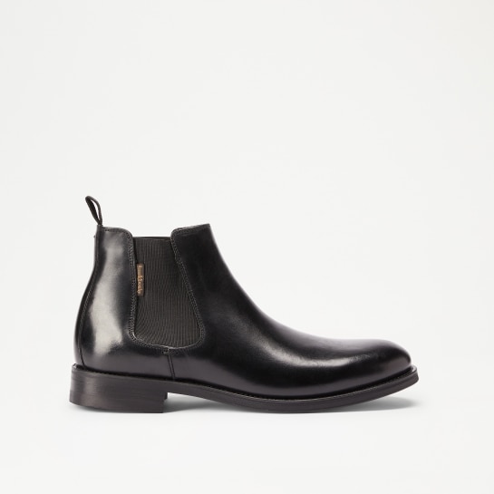 GUILDFORD Chelsea Boot in Black Leather | Russell & Bromley