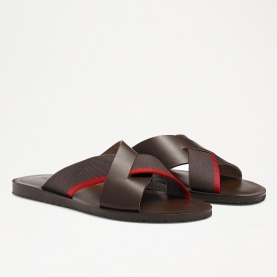 Men's Leather Sliders & Toe-Post Sandals | Russell & Bromley