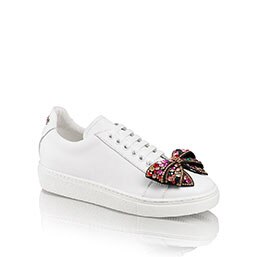 russell and bromley white trainers
