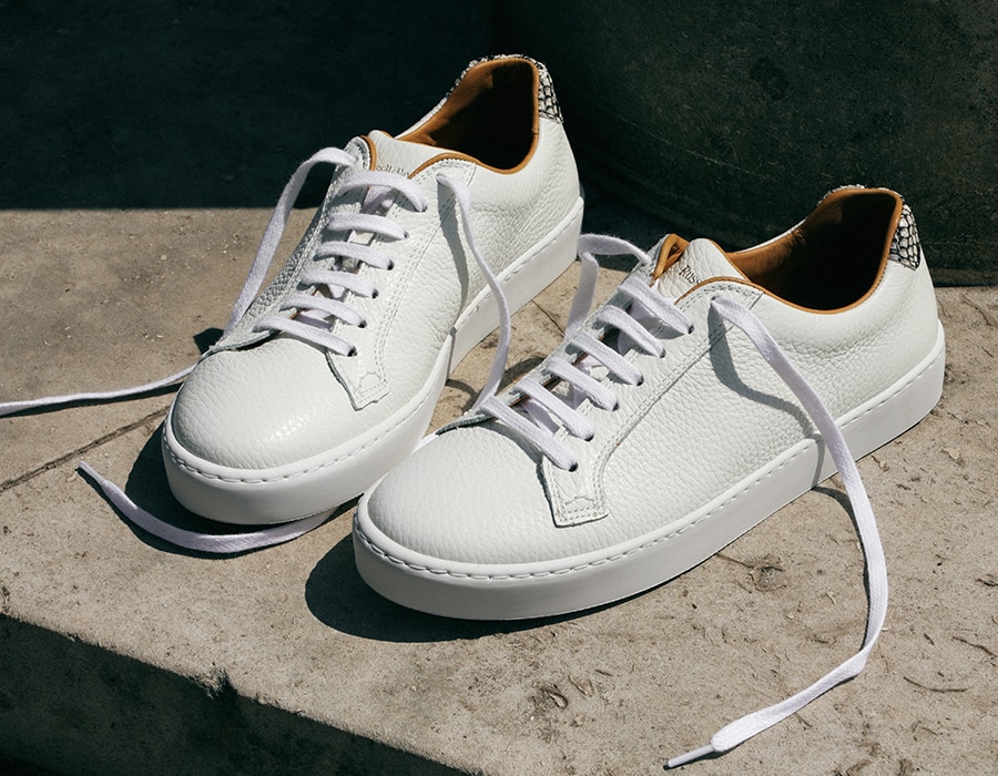The Classic White Trainer Edit | R&B Stories | Russell & Bromley