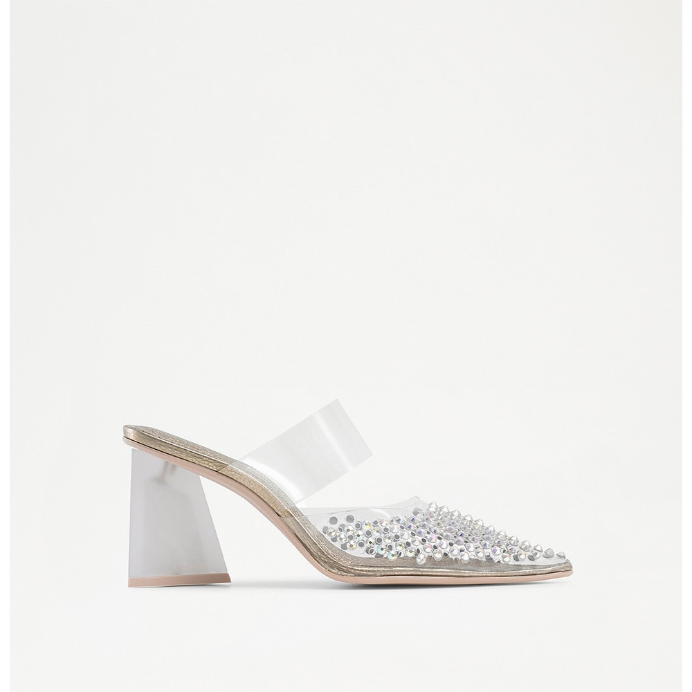 Russell and Bromley Visualise - Vinyl Embellished Pump