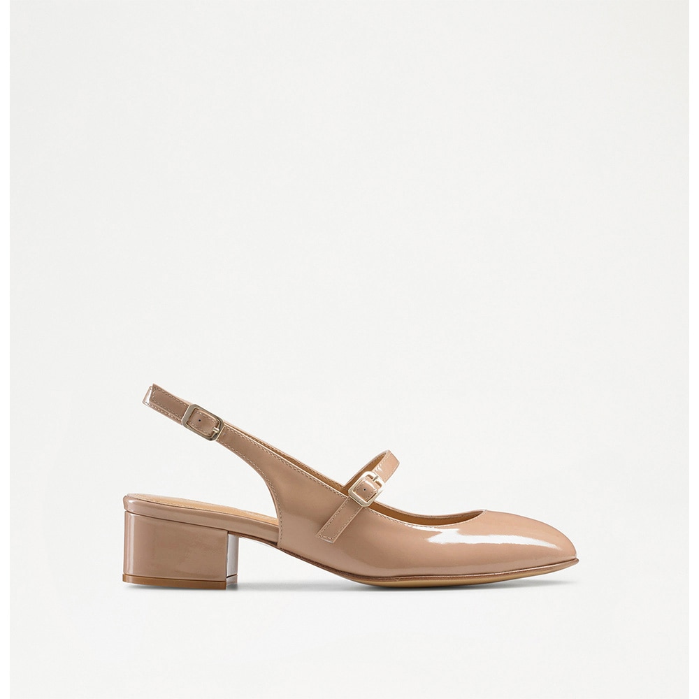 Russell and Bromley SLING JANE Mary Jane Slingback in blush
