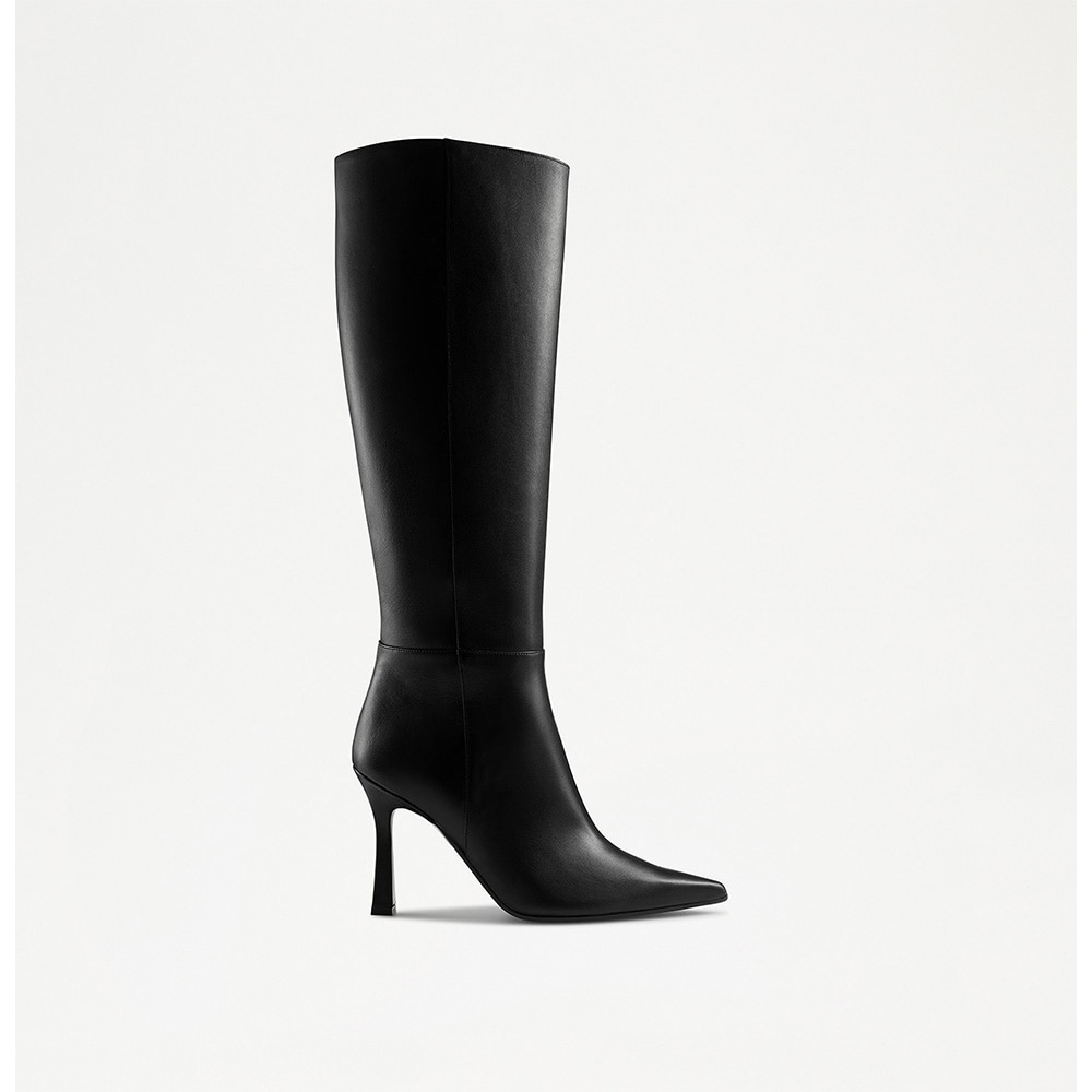 Russell and Bromley Tothepoint - Knee High Boot in black