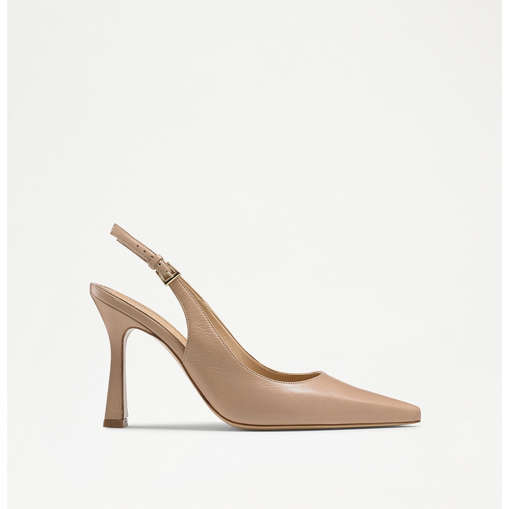 Russell and Bromley On Point - classic heels in light brown