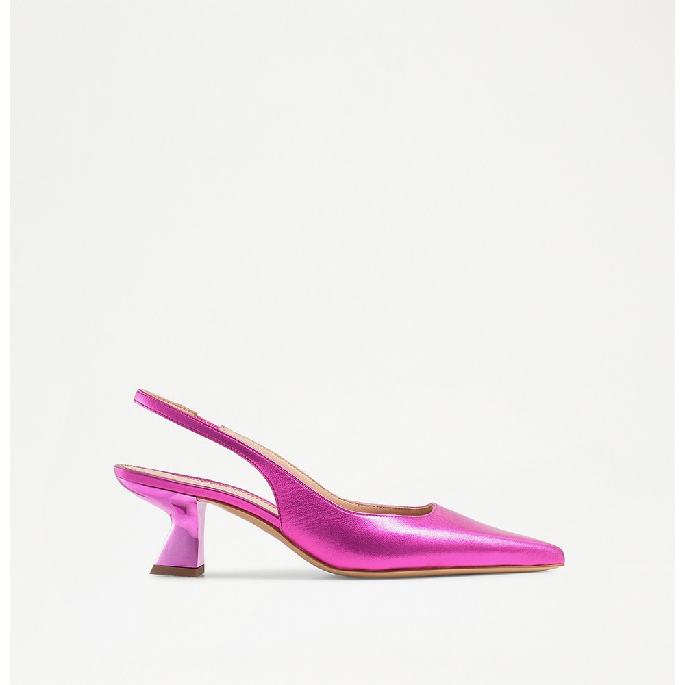 Russell and Bromley Slingpoint - Sling Back Point Pump in pink
