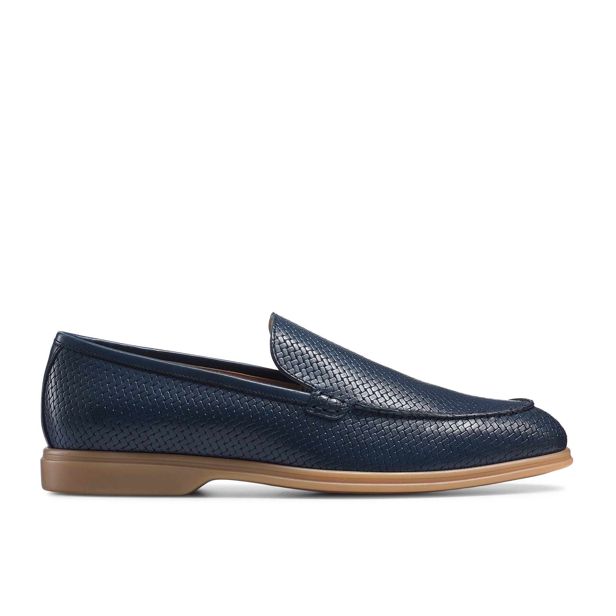 Russell and Bromley Zeno mens loafer in navy blue
